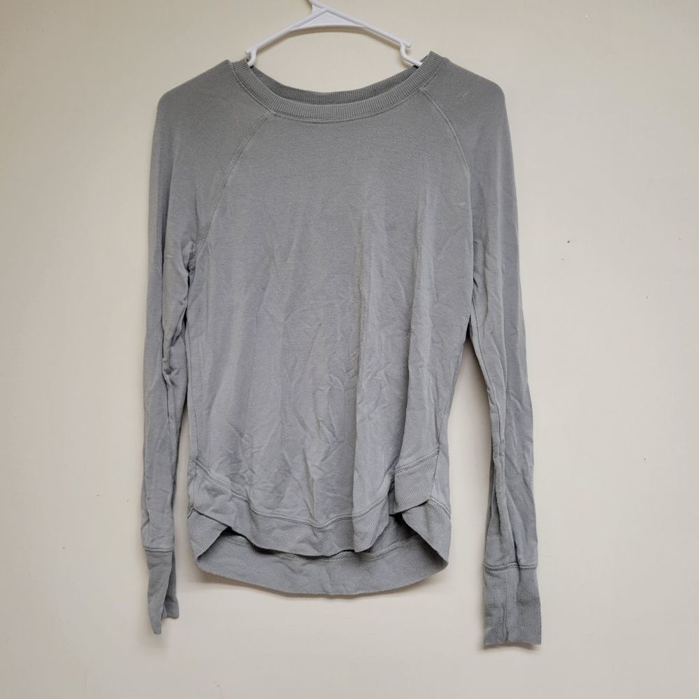 Athleta Grey Long Sleeve